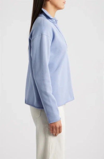 Frank & Eileen Patrick Popover Henley In Blue