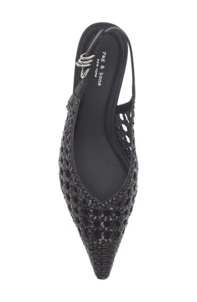 Rag & Bone Brynn Slingback Heel In Black