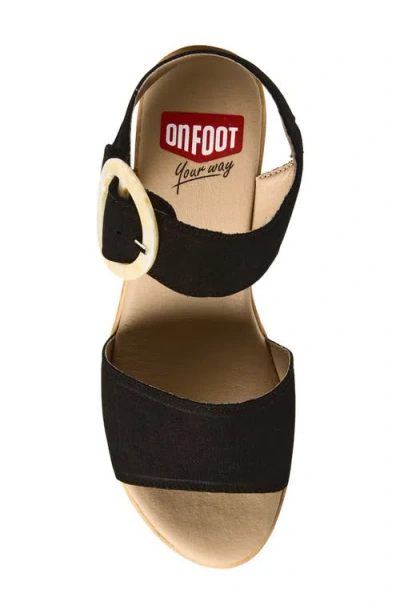 On Foot Boticelli Platform Sandal In Multi