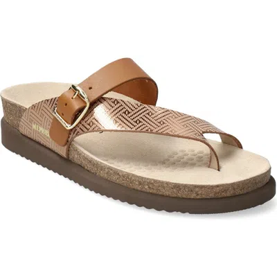 Mephisto Helen Mix Toe Loop Sandal In Multi