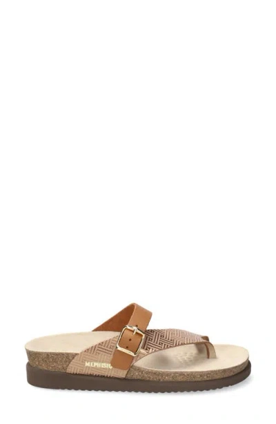 Mephisto Helen Mix Toe Loop Sandal In Multi