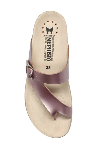 Mephisto Helen Toe Loop Sandal In Multi