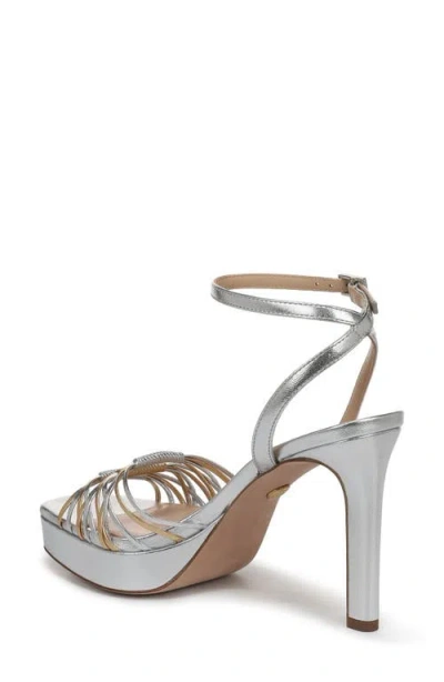 Veronica Beard Beverlee Ankle Strap Platform Sandal In Pattern