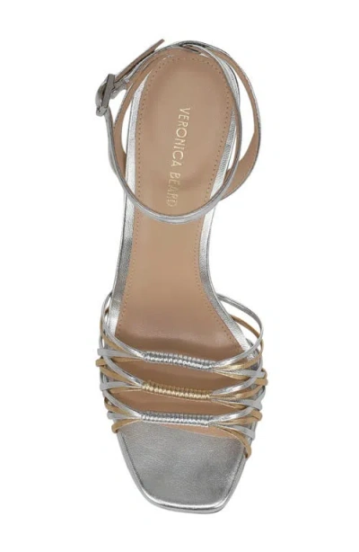 Veronica Beard Beverlee Ankle Strap Platform Sandal In Pattern