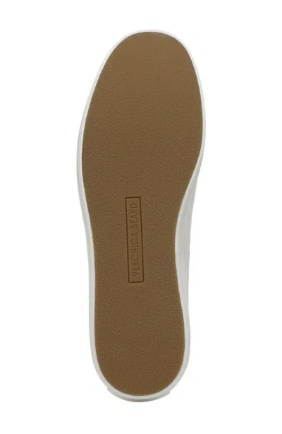 Veronica Beard Truett Platform Canvas Sneakers In White