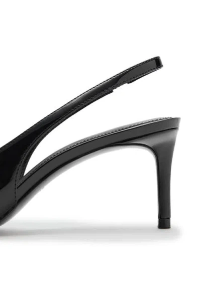 Mango Pointed Toe Slingback Pump In Multi