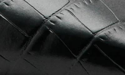 Mango Croc Embossed Slingback Kitten Heel Pump In Multi