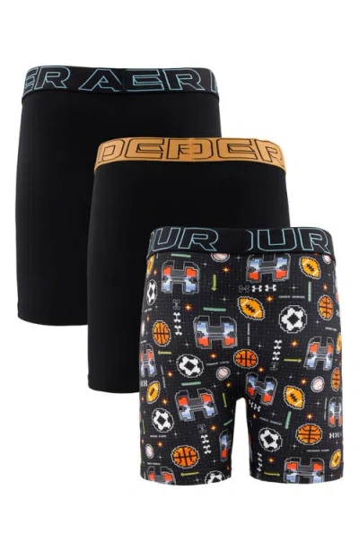 Under Armour Assorted 3-pack Ua Performance Tech™ Boxer Briefs In Multi