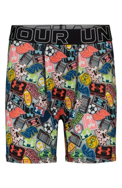 Under Armour Assorted 3-pack Ua Performance Tech™ Boxer Briefs In Multi