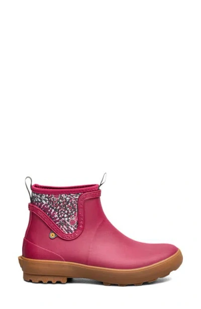 Bogs Harper Waterproof Chelsea Rain Boot In Pink