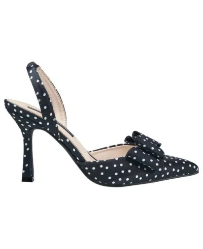 French Connection Betti Bow Slingback Heel In Black