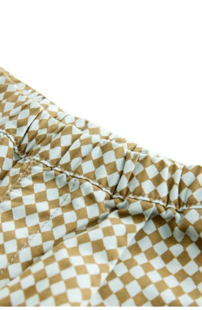 Next Kids' Checkerboard Print Pants In Multi