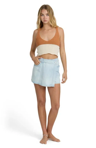 Billabong Anders Colorblock Sweater Tank In Multi