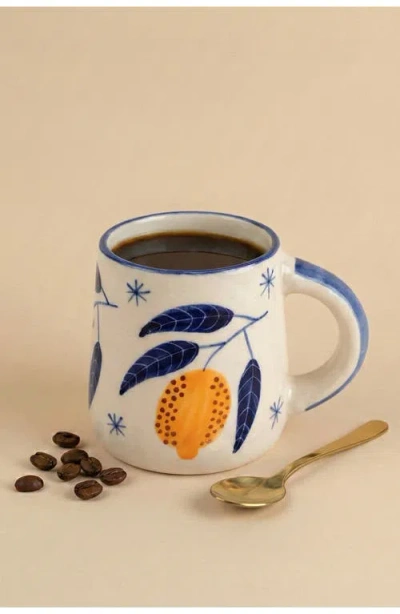 Casa Amarosa Lemon Mug In Multi