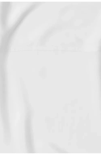 Barefoot Dreams Washed Flat Sheet In White