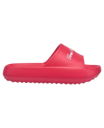 True Religion Foxy Logo Slide In Red | ModeSens