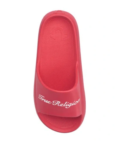 True Religion Foxy Logo Slide In Red | ModeSens