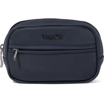 Baggallini Mini Pocket Cosmetic Bag In Blue