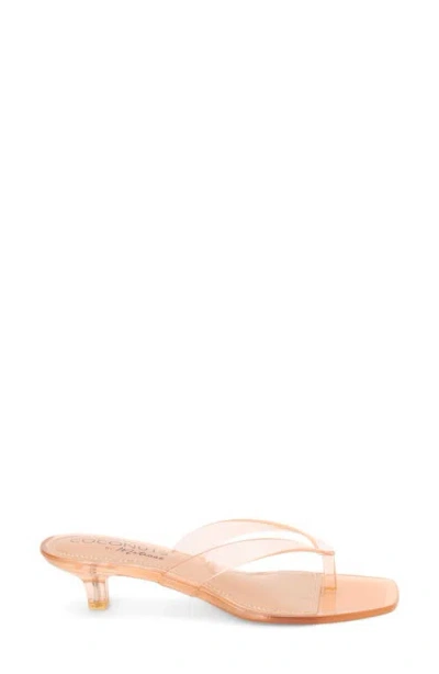 Coconuts By Matisse Margo Kitten Heel Flip Flop In Multi