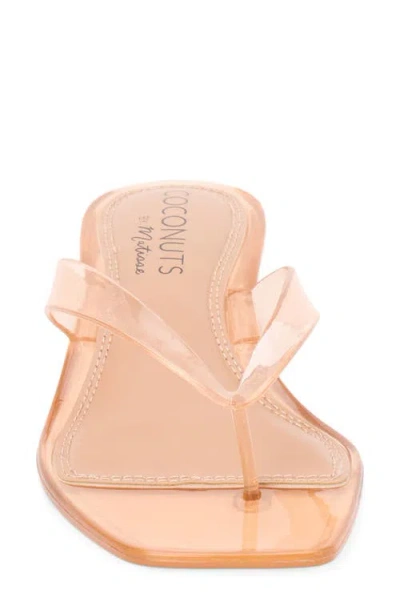 Coconuts By Matisse Margo Kitten Heel Flip Flop In Multi