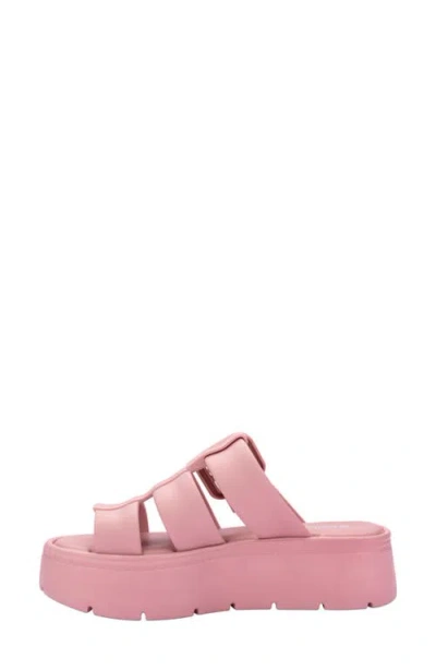 Melissa Pump Platform Sandal In Pink