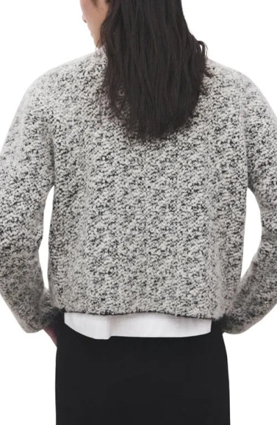 Mango Flecked Two Button Jacket In Multi