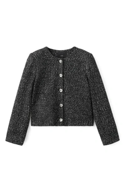 Mango Fleck Jacket In Multi