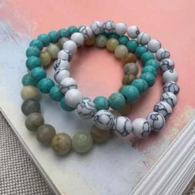 Erin Mcdermott Jewelry Tranquility Trio Stack In Multi