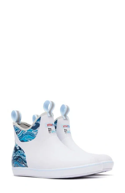 Xtratuf Waterproof Ankle Deck Boot In White