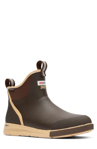 Xtratuf Waterproof Ankle Deck Sport Boot In Brown