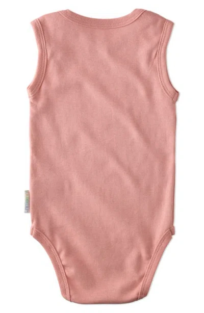 Butterblu Sam Assorted 5-pack Sleeveless Organic Cotton Bodysuits In Multi