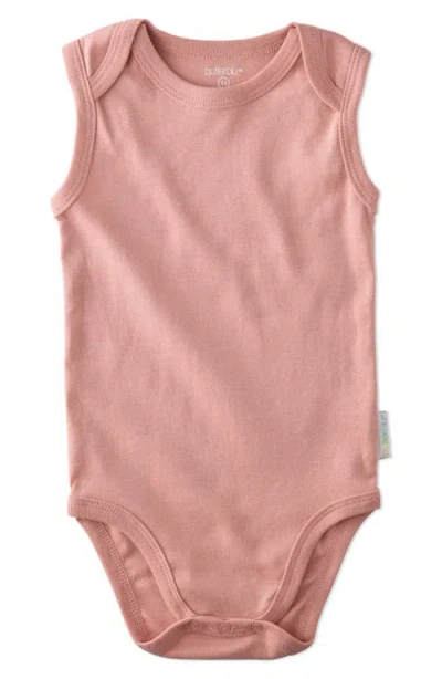Butterblu Sam Assorted 5-pack Sleeveless Organic Cotton Bodysuits In Multi