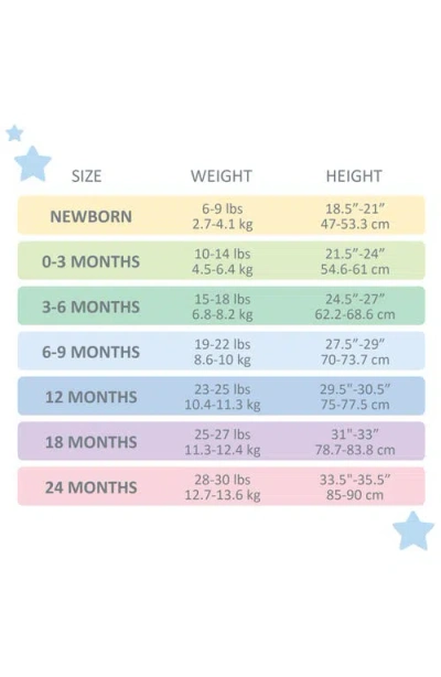 Butterblu Sam Assorted 5-pack Sleeveless Organic Cotton Bodysuits In Multi