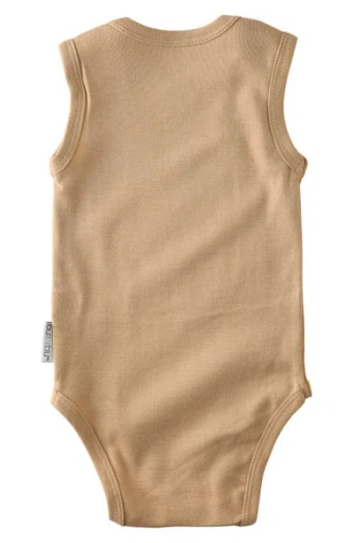 Butterblu Sam Assorted 5-pack Sleeveless Organic Cotton Bodysuits In Multi
