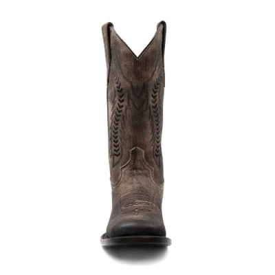 Ferrini Ashton Western Boot In Brown