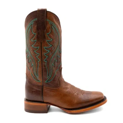 Ferrini Beau Western Boot In Brown