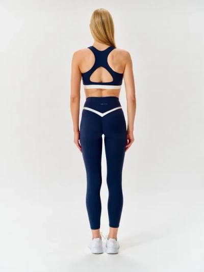 Revyve Active Scoop Bra In Blue