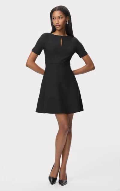 Herve Leger The Dinah Mini Dress In Black