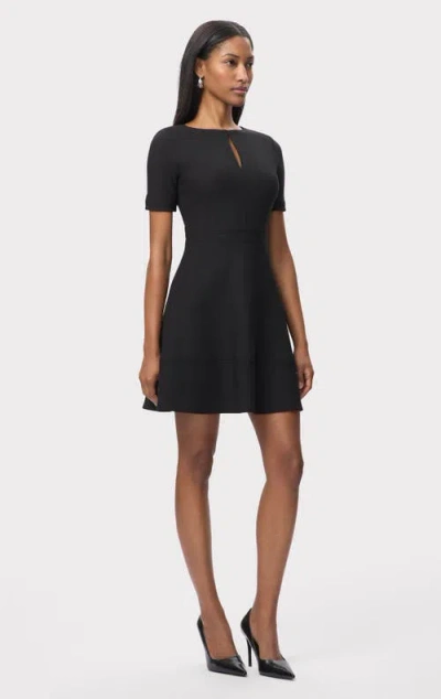 Herve Leger The Dinah Mini Dress In Black