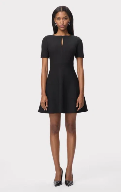 Herve Leger The Dinah Mini Dress In Black