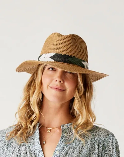 Carve Designs Farrah Packable Hat In Brown
