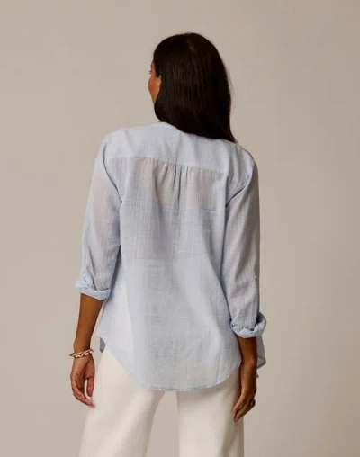 Carve Designs Dylan Textured Tunic In White