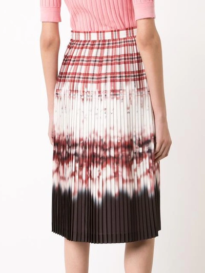 Shop Altuzarra Tie Dye Pleated Skirt