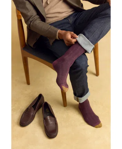 Gold Toe Men's 6-pack Cambridge Solid Crew Socks In Multi