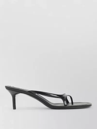 Acne Studios Sandals Open Toe Thin Straps Design In Multi