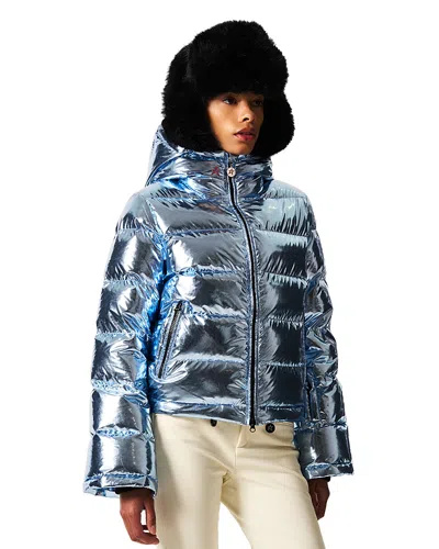 Perfect Moment Polar Flare Iii Down Ski Jacket In Blue