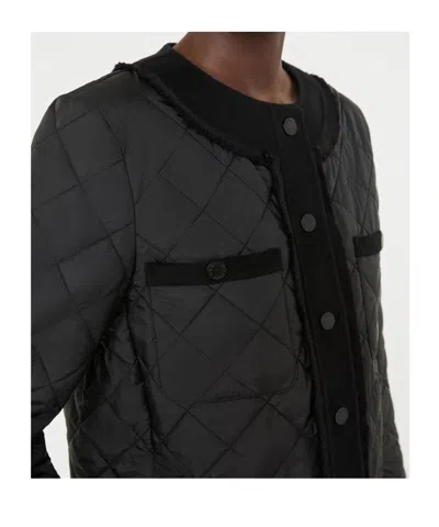 Weekend Max Mara Short Quilted Jacket In Gray