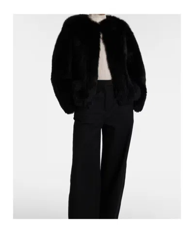 Joseph Gomez Shearling Jacket In Black