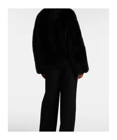 Joseph Gomez Shearling Jacket In Black