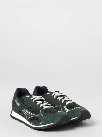 Bottega Veneta Orbit Mesh Running Sneakers Rubber Sole In Multi